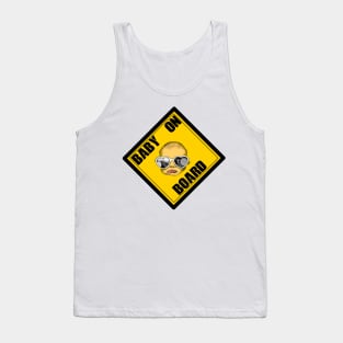 Baby on Board Caution Tank Top